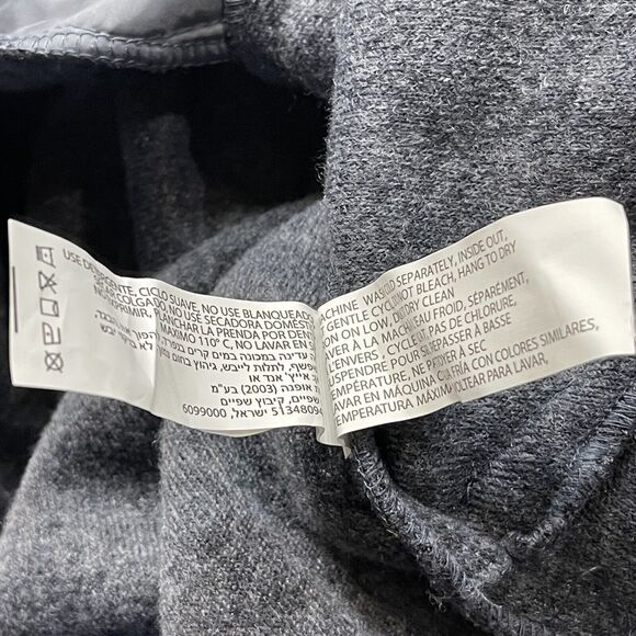 Black Tape Dex SZ X (0X) Fleece Jacket Button Up Long Sleeve Pockets Gray Womens - Picture 8 of 10